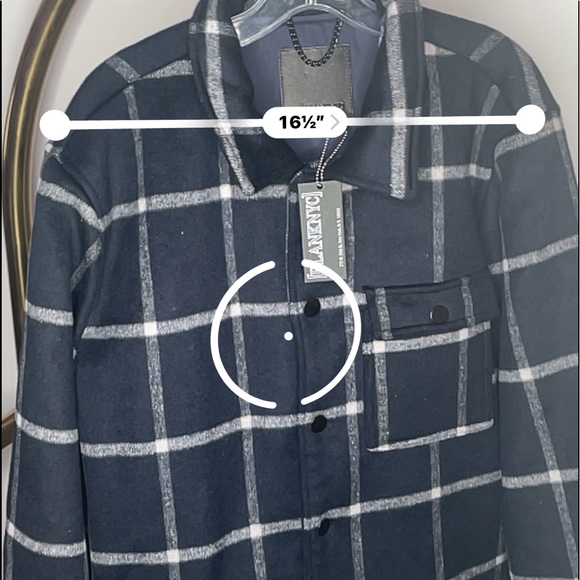 Blank NYC | Men's Irish Curse Wool Blend Coat - Picture 12 of 15